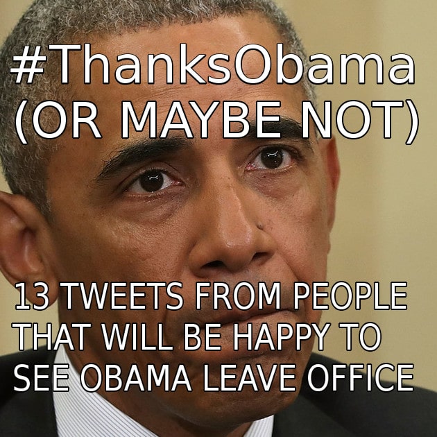 #ThanksObama