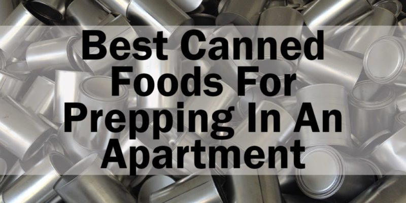 Best canned foods to stock up on in an apartment